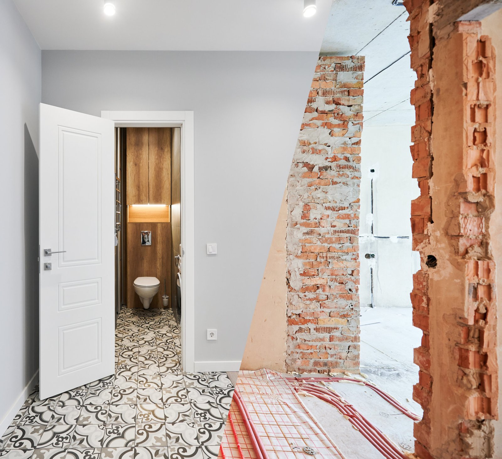 Comparatif rénovation salle de bain partielle complète Armentières Nord artisan PDN Renov plomberie carrelage étanchéité valorisation immobilière 59280